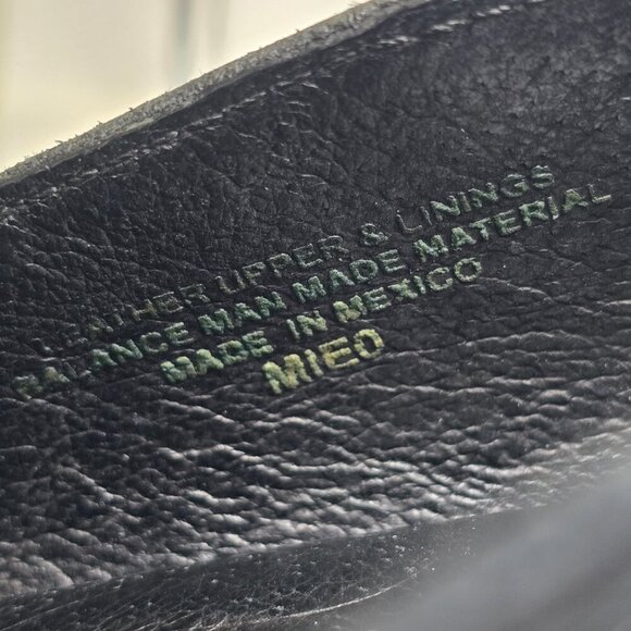 BORN CHARLOTTE BLACK LEATHER BALLET FLAT WOMENS SHOES SIZE 8.5 EUC - Picture 7 of 8